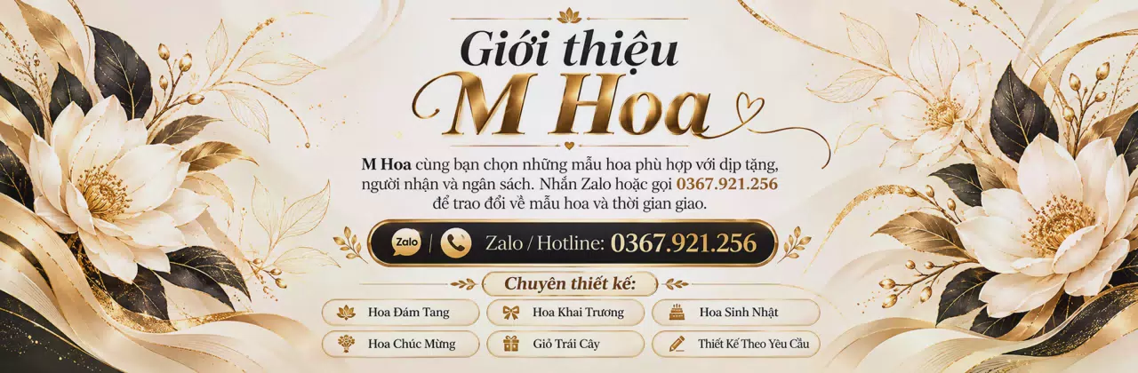 Ảnh bìa Shop hoa tươi Xã Bình Giã Hồ Chí Minh - Một món hoa, nhiều điều muốn nói